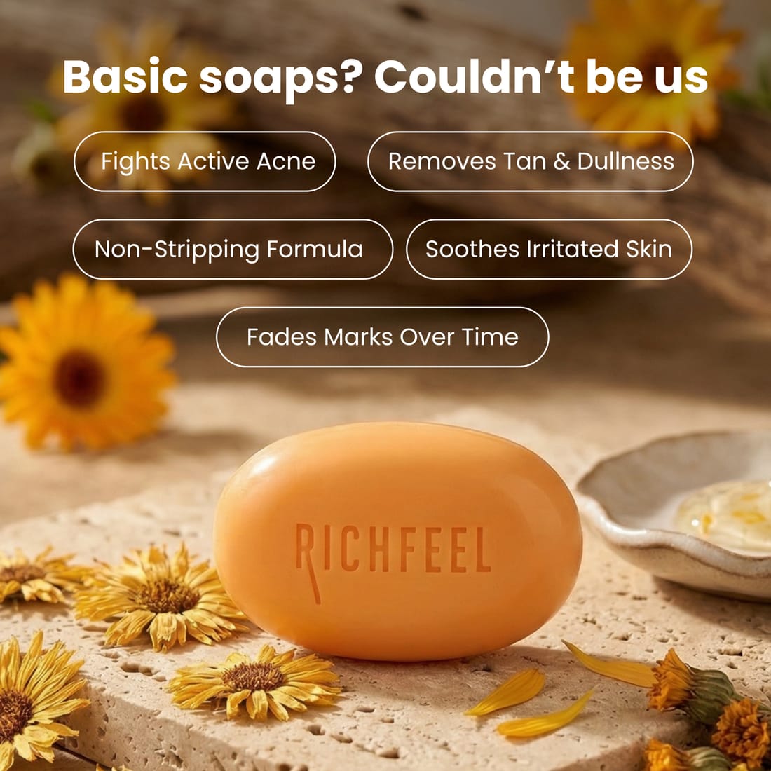 Richfeel Canendula Anti Acne Soap - Image 3